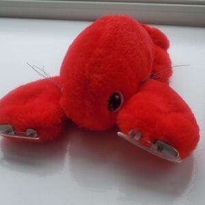 Ice Skating Lobster Plush Toy. Cute Coastal Gift. Nautucal Decor. Sea Life Plush